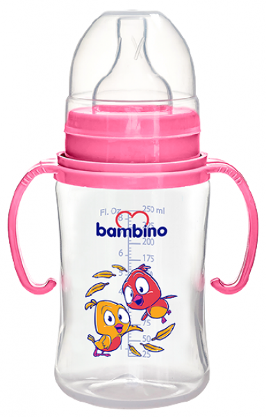 Bambino BE 818 Geniş Ağızlı Kulplu (250 ml)