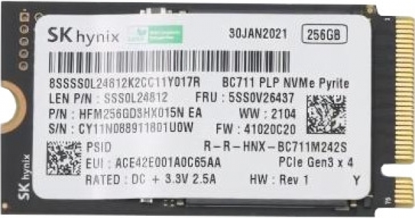 SK Hynix HFM256GD3HX015N SSD
