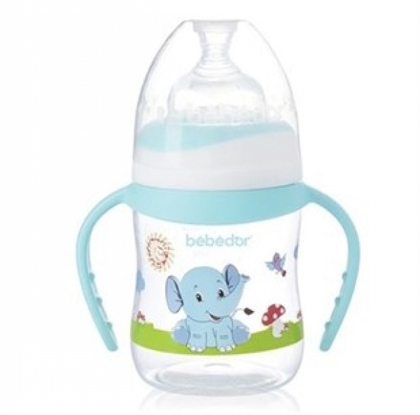 Bebedor B-88322 Desenli Geniş Ağız Kulplu (150 ml)