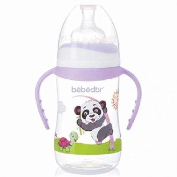 Bebedor B-88322 Desenli Geniş Ağız Kulplu (250 ml)