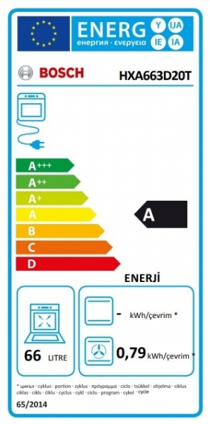 Bosch HXA663D20T Solo Fırın