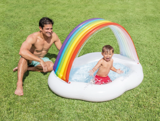 Intex 57141EP Gökkuşağı Şişme Çocuk Havuzu