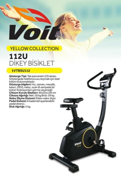 Voit Yellow Collection 112U Dikey Bisiklet