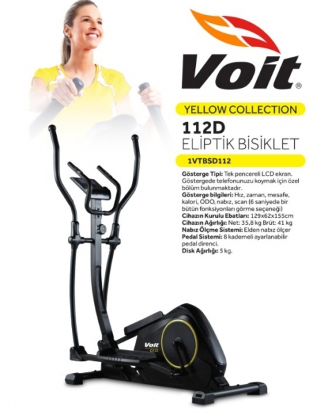 Voit Yellow Collection 112D Eliptik Bisiklet