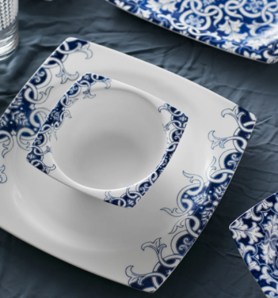 Karaca Fine Bone Aleeza 60 Parça Yemek Takımı