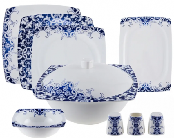 Karaca Fine Bone Aleeza 60 Parça Yemek Takımı