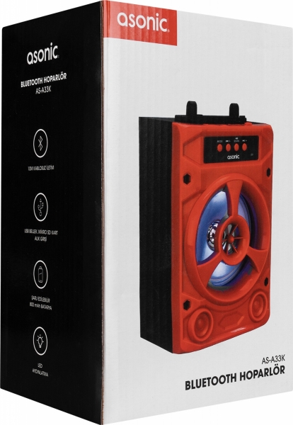 Asonic AS-A33K Bluetooth Hoparlör