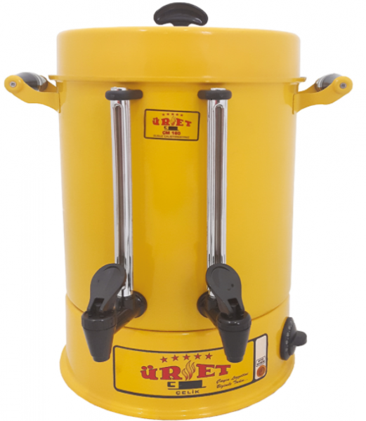 Üret Boyalı BCM-30 Çay Otomatı (Sarı)