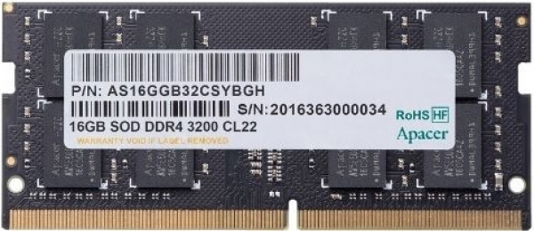 Apacer AS16GGB32CSYBGH 16 GB 3200 MT