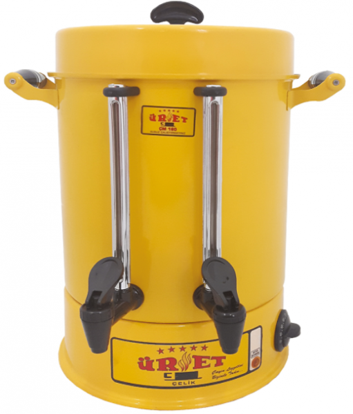 Üret Boyalı BCM-80 Çay Otomatı (Sarı)