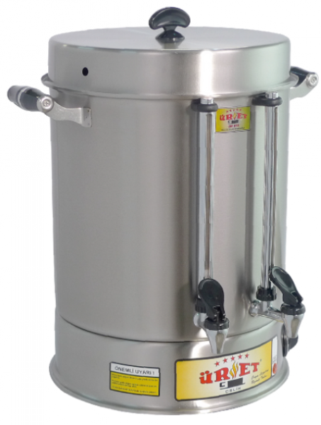 Üret Metal Musluklu MCM-160 Çay Otomatı (14 lt)