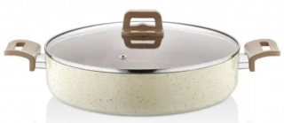 EW's Kitchenware Granit Basık Tencere 32 cm
