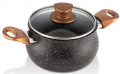 EW's Kitchenware Granit Mat Güveç Tencere 16 cm resim