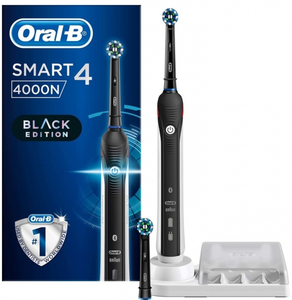 Oral-B Smart 4 4000 Black Edition Şarjlı Diş Fırçası