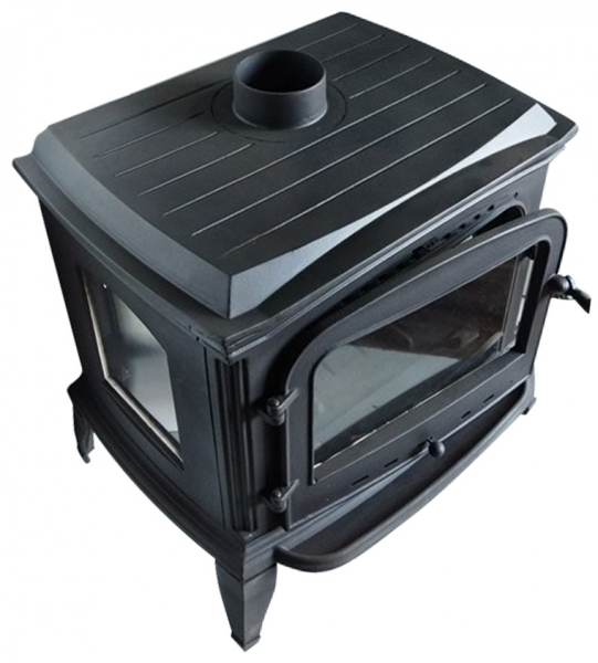 Flame Stove Altara Lüx Yan Kapak Döküm Şömine Soba