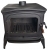 Flame Stove Altara Lüx Yan Kapak Döküm Şömine Soba