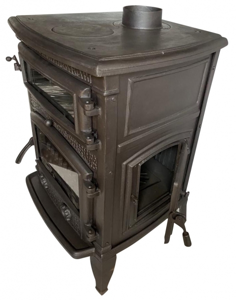 Flame Stove Sirius Maxi Yan Kapak Döküm Şömine Soba
