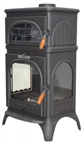 Flame Stove Modena Lux Oven Döküm Şömine Soba