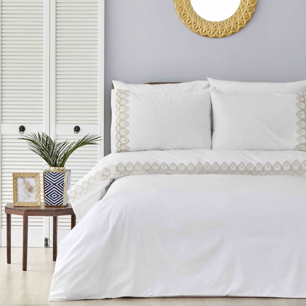Karaca Home Fidelle Gold 200x220 cm