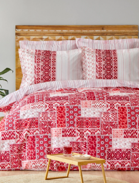 Karaca Home Pietra 160x220 cm (Kırmızı)
