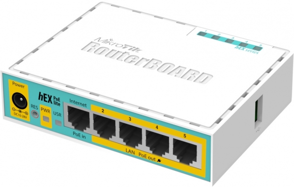 Mikrotik hEX PoE Lite Router