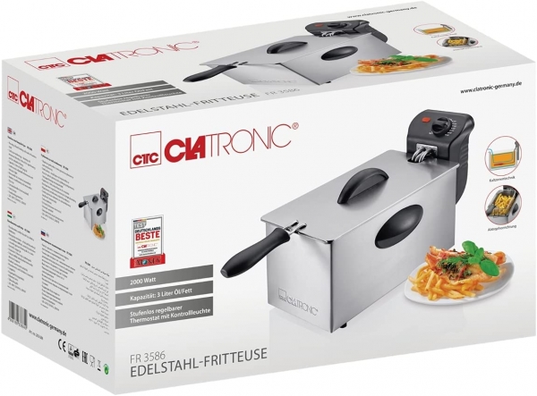 Clatronic 263684 ‎FR 3586 Fritöz