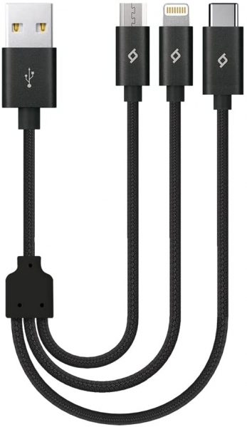 ttec AlumiCable Mini Trio Şarj Kablosu