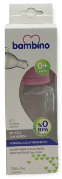Bambino Altı Köşe Cam