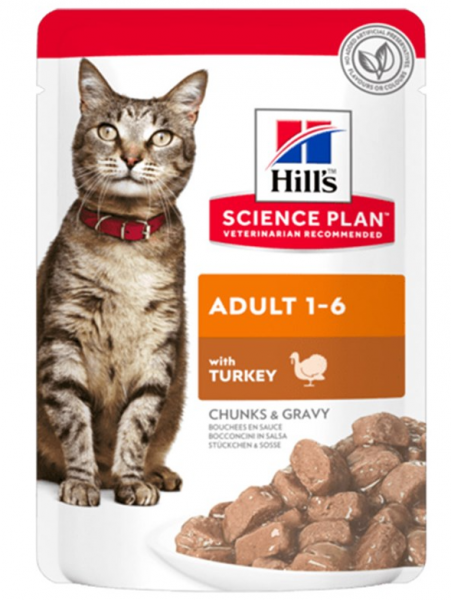 Hill's Hindili Pouch Yetişkin 85 gr Kedi Maması