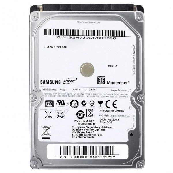 Seagate Samsung Spinpoint M8 HDD