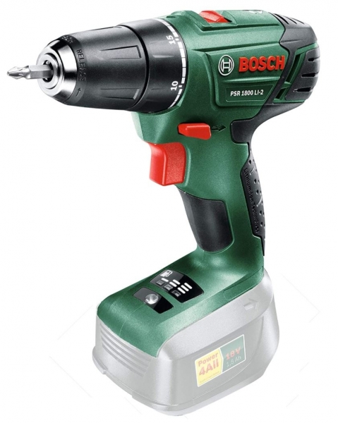 Bosch PSR 1800 LI-2 Akülü Vidalama (Aküsüz)