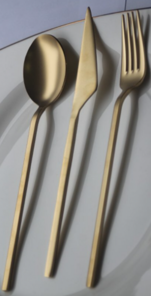 DMR Life Mat Gold 30 Parça Çatal Kaşık Bıçak Takımı