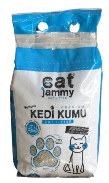 Cat Jammy Bentonit Sabun Kokulu 5 lt Kedi Kumu