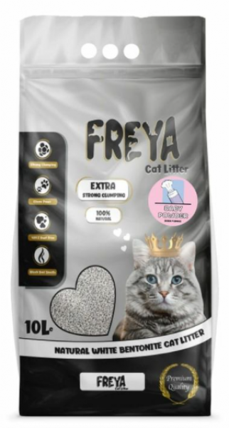 Freya Bebek Pudralı 10 lt Kedi Kumu (10 lt)