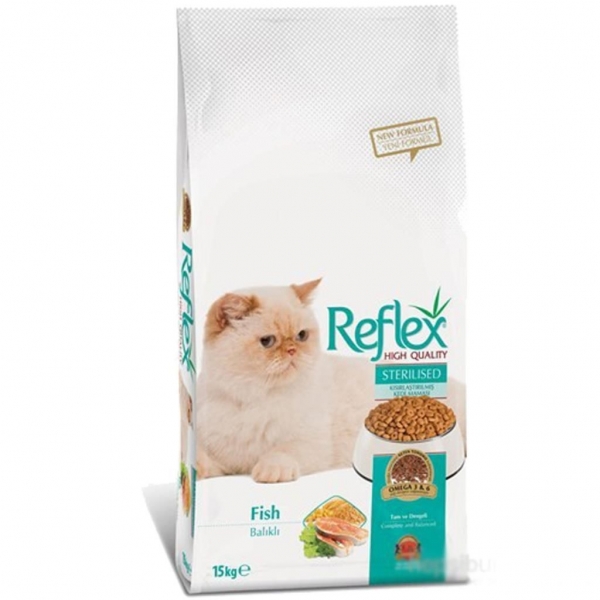 Reflex Somonlu Kısırlaştırılmış 15 kg Kedi Maması