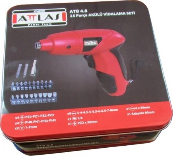 Attlas ATB 4.8 V Akülü Vidalama