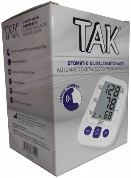 Tak AS-351 Tam Otomatik Tansiyon Aleti