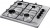Hotpoint-Ariston HFH4SX Solo (Set Üstü) Gazlı Ocak