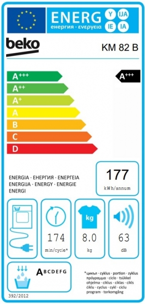 Beko KM 82 B Isı Pompalı Kurutma Makinesi