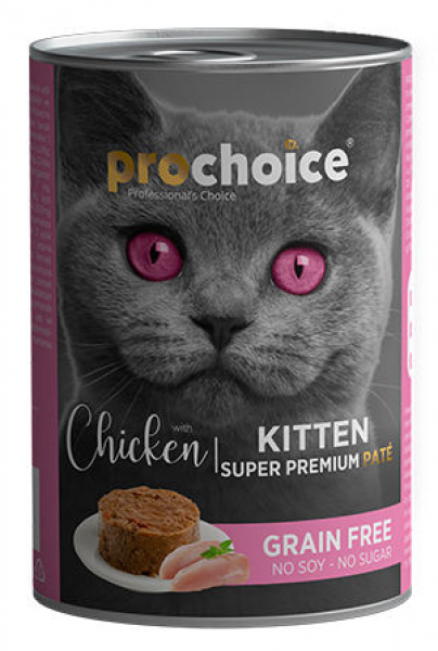 Pro Choice Tavuk Yavru Tahılsız 400 gr Kedi Maması