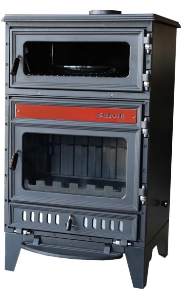Sabah S107 Fırınlı Döküm Şömine Soba