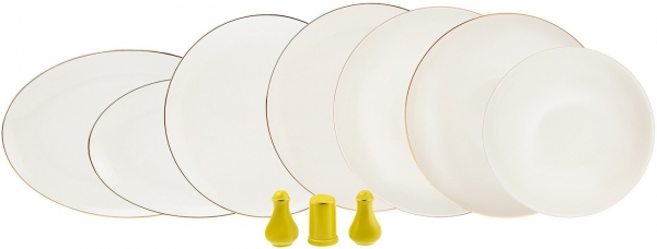 Karaca Noble 58 Parça Yemek Takımı (Sarı)