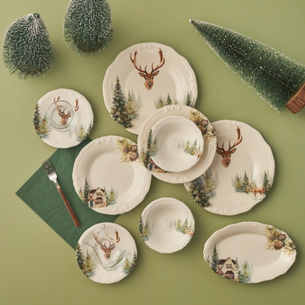 Karaca Mr. Deer 26 Parça Kahvaltı Takımı