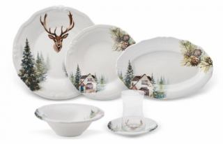 Karaca Mr. Deer 26 Parça Kahvaltı Takımı