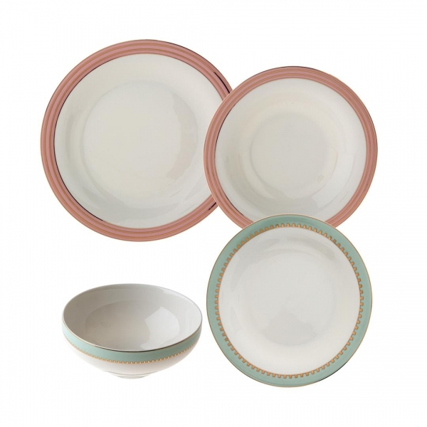 Jumbo Lovely 24 Parça Yemek Takımı