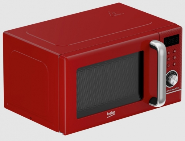 Beko BMD 220 K Retro Mikrodalga Fırın (Kırmızı)
