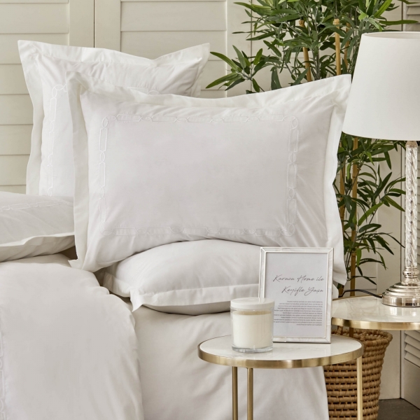 Karaca Home White Colletion Nimes 200x220 cm