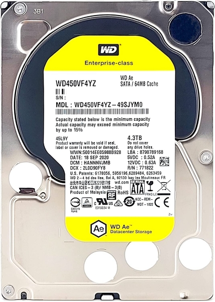 WD WD450VF4YZ HDD