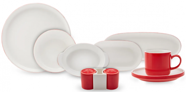 Karaca Nordic Red 27 Parça Kahvaltı Takımı