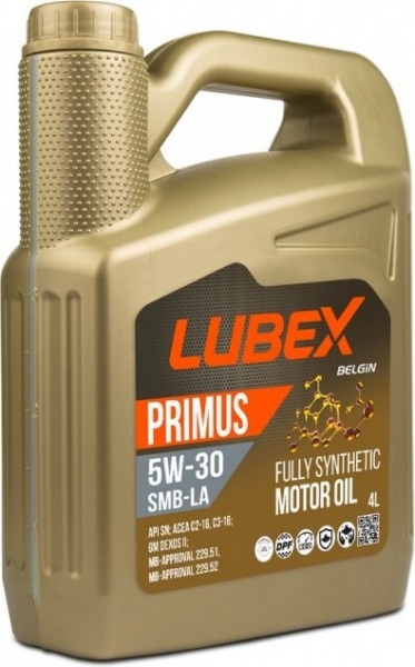 Lubex Primus SMB-LA 5W-30 Motor Yağı (5 litre)